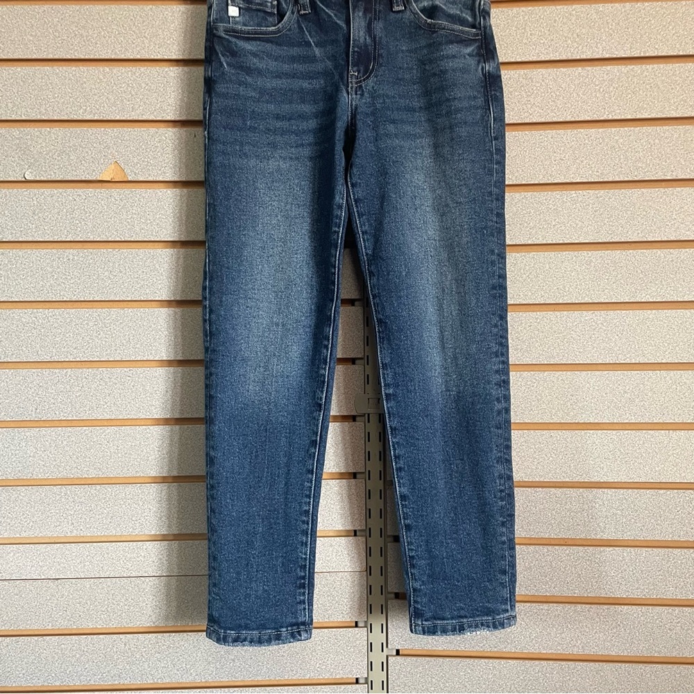 KanCan KYouth  Straight Leg Adjustable‎ Waist  Jeans Girls Size 12 26x9x25 EUC